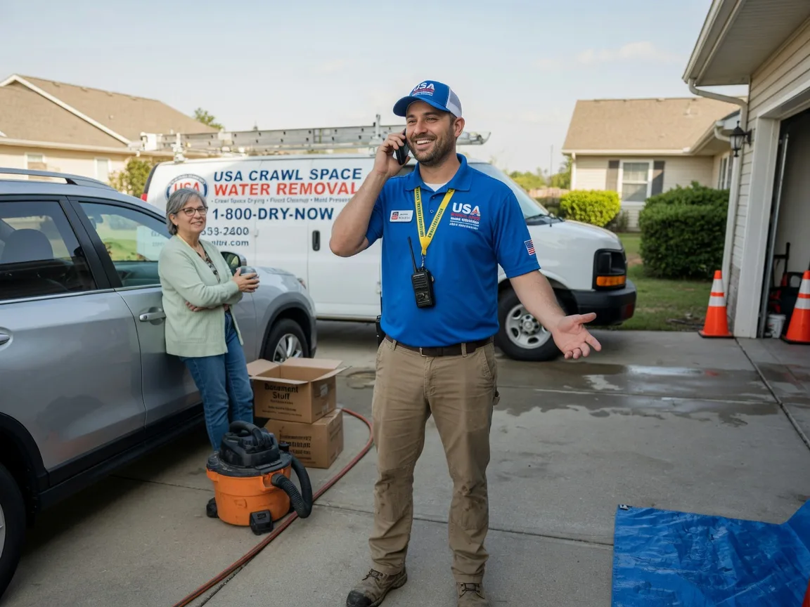 Crawl Space Water Removal Sandy Hook, VA FAQs